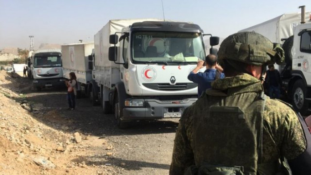 Влизането на камиони с помощ и гориво за ивицата Газа